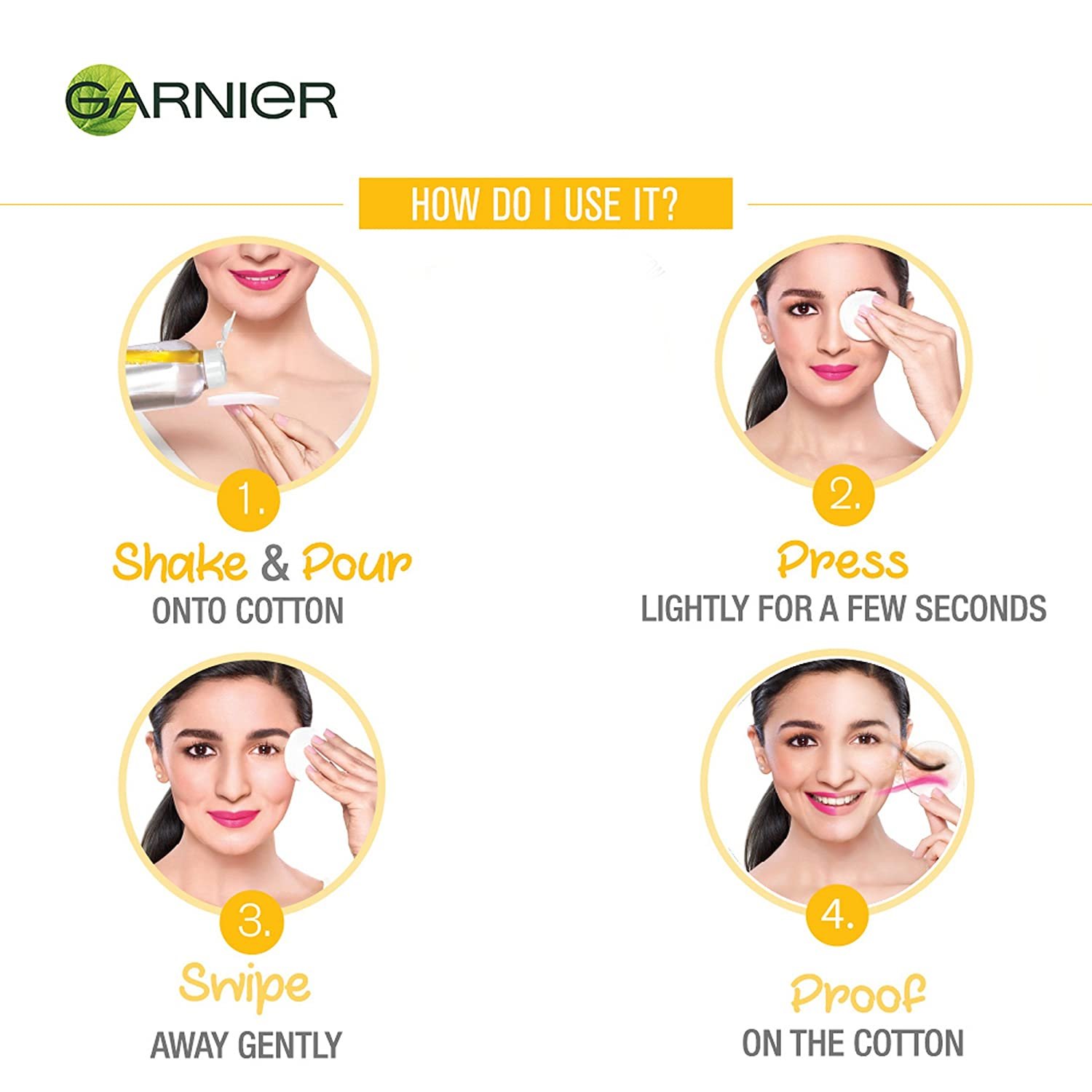 How To Use Garnier Micellar Water
